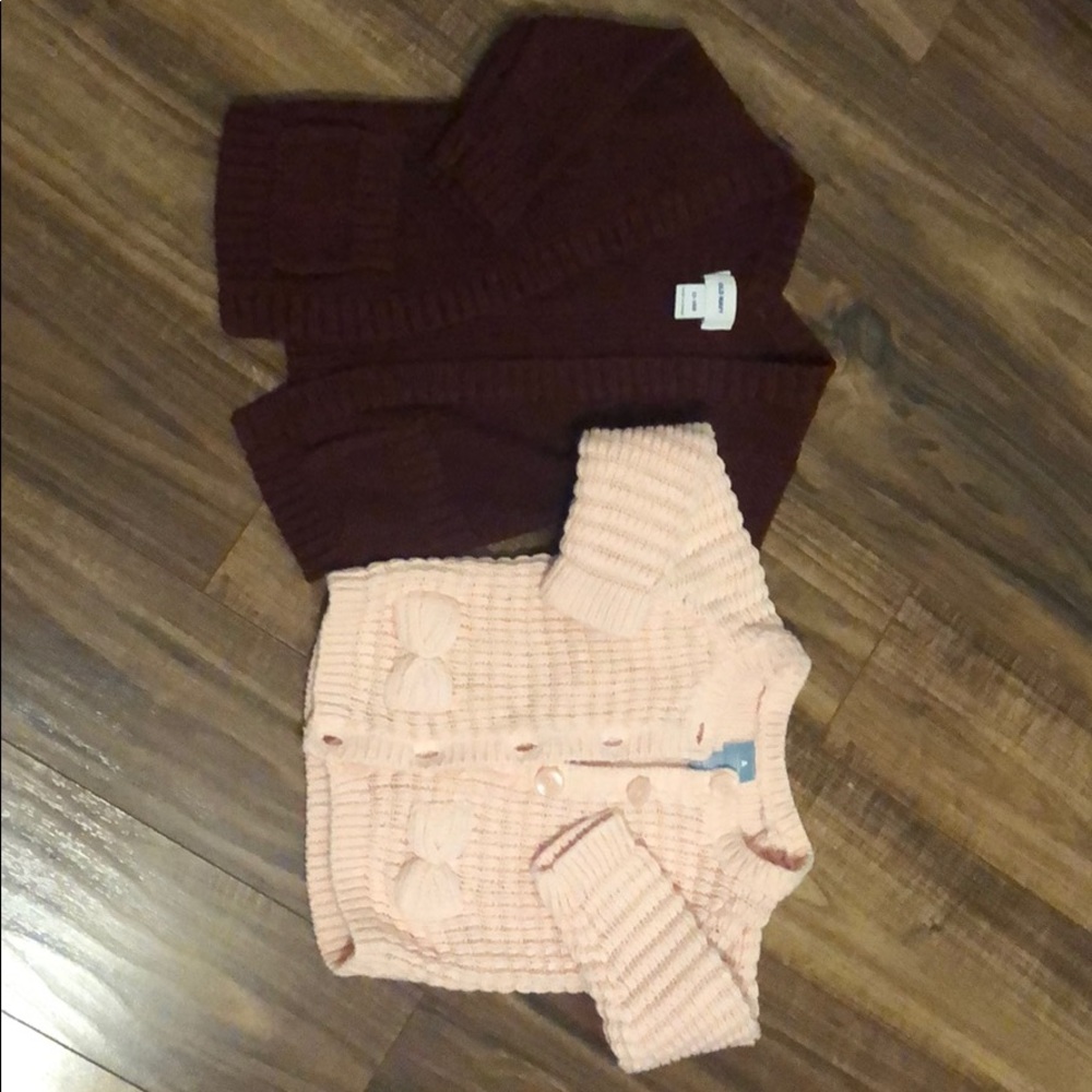 12-18 mos sweater cardigans